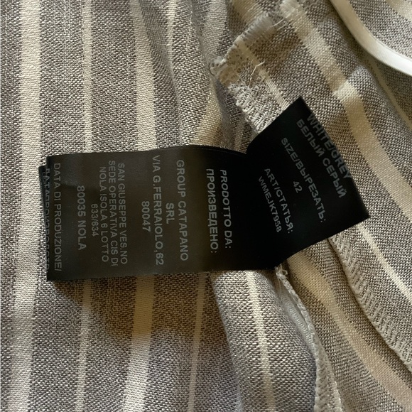 NWOT Marc Ellis Striped Blazer - Picture 8 of 9